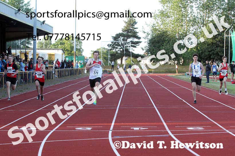 200 metres, 2021 North East Grand Prix No.4, Monkton, Wednesday, June 30th. Photo: David T. Hewitson/Sports for All Pics